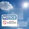 Signmission No Gum No Metal Cleats No Shelled Nuts Sign With Symbol, 7 in W x Rectangle, Vinyl Decal OS-2PACK-NS-D-57-L-14638 - alternate 4